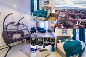 Lit Living: Luxury - Box Spring - Zwischen MA und HD - Netflix - 8 Personen